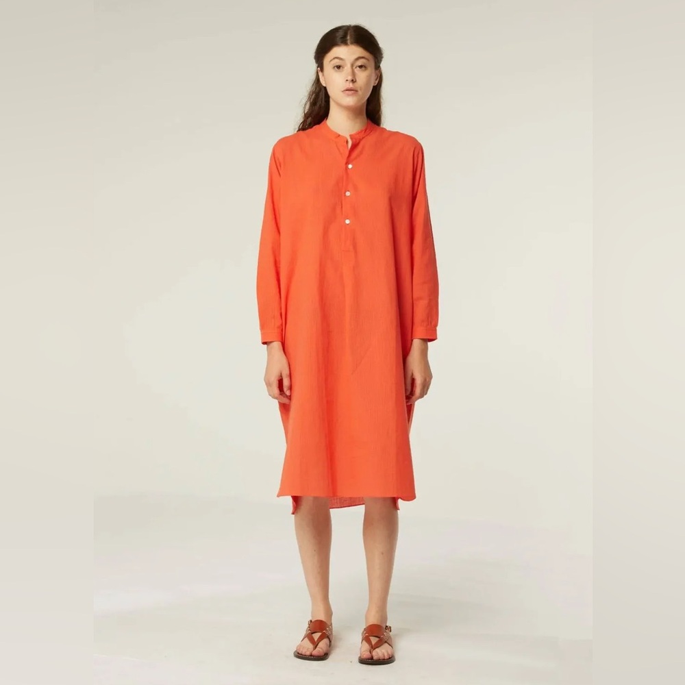 Moismont Chloe Dress - Indian cotton - Colorama Poppy Red